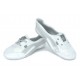 Ballet shoes White and Silver