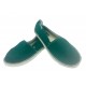 Sand shoes Dark Green unissex with Flip-Flop Sole