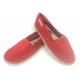 Sand shoes Red unissex with Flip-Flop Sole