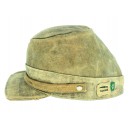 Cap from recicled truck´s cover canvas