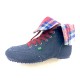 Bi-Boot, the convertible boot by TAYGRA, Jeans & Plaid