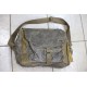 Big shoulder bag in truck's canvas with flap
