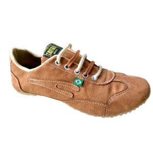 Tennis Rasteira Chamois Caramel